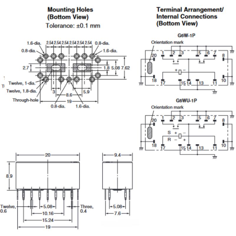 RELAY DC 9V 5937